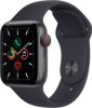 Picture of APPLE WATCH SE 40MM SPACE GRAY ALUMINUM CASE W/ MIDNIGHT SPORT BAND