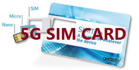 Picture of VERIZON 5G INTERIM SIM 4FF CARD
